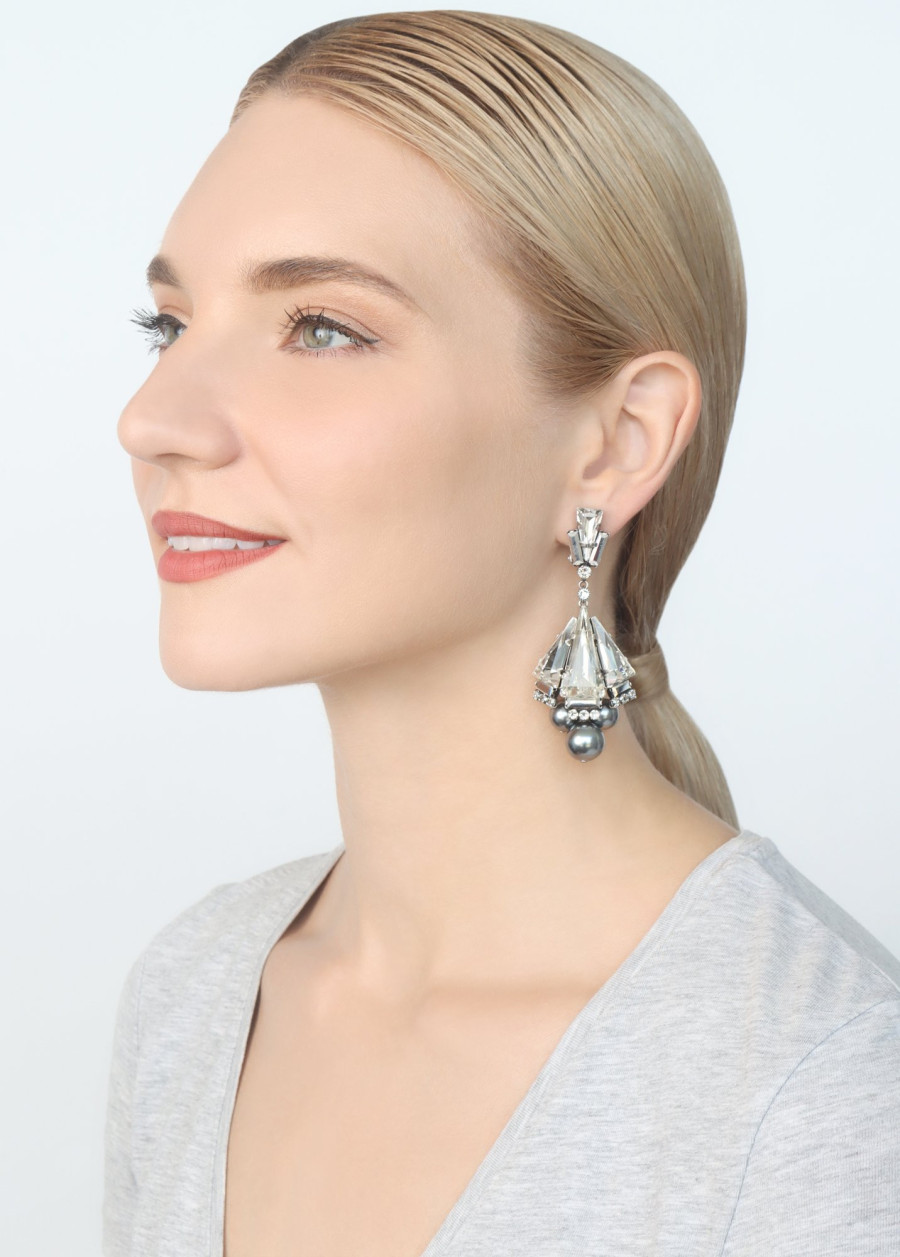 Клипсы Spikes and Pearls