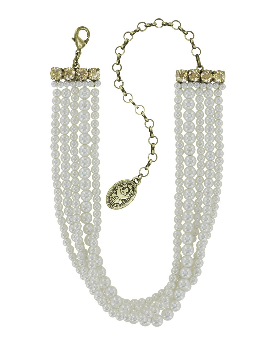 Чокер Spikes and Pearls