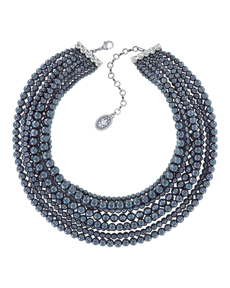 Колье Spikes and Pearls