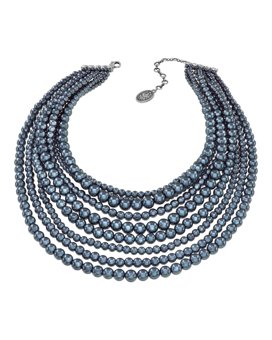 Колье Spikes and Pearls