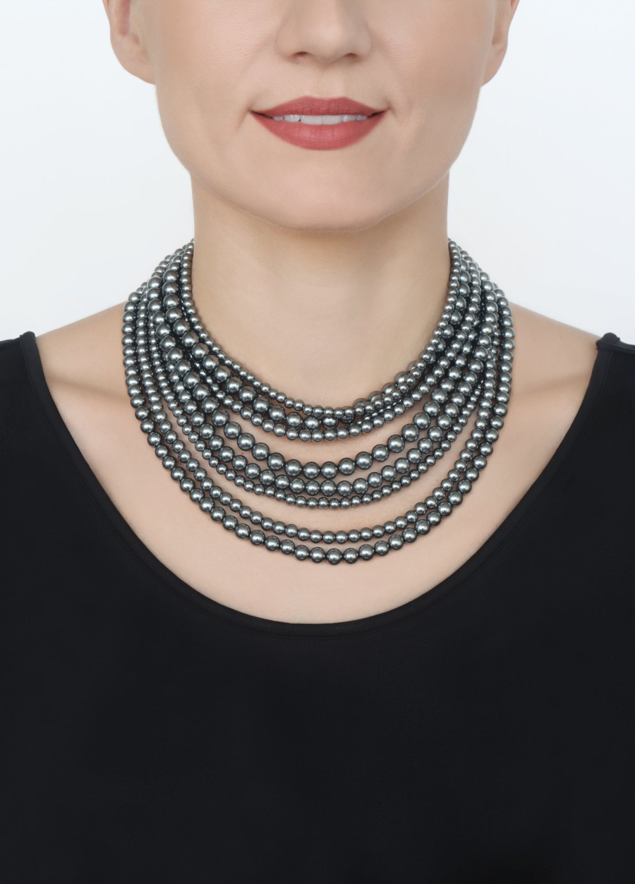 Колье Spikes and Pearls