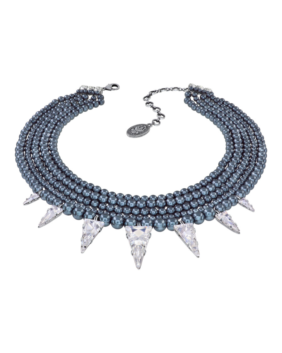 Колье Spikes and Pearls