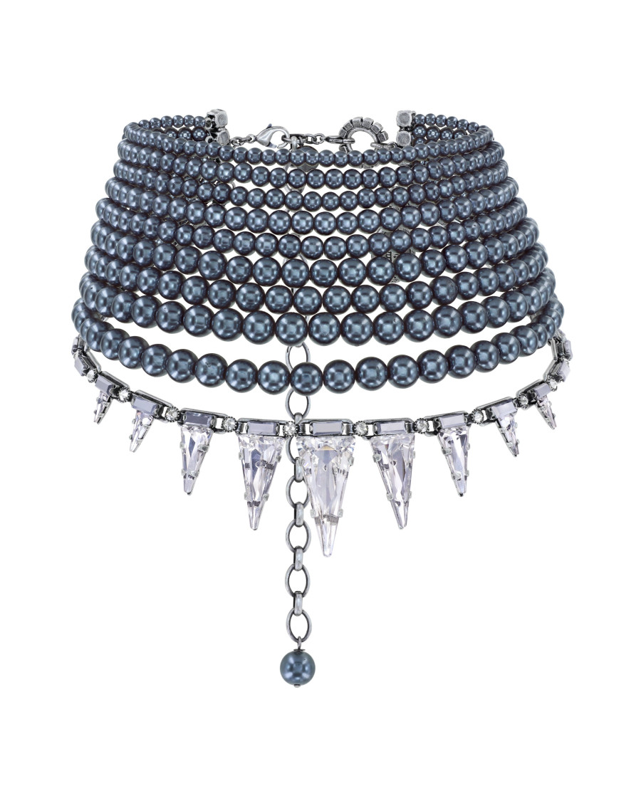 Чокер Spikes and Pearls