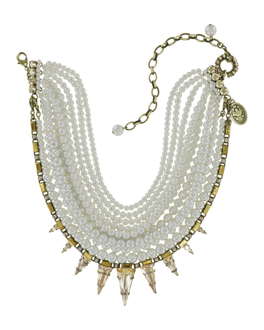 Чокер Spikes and Pearls