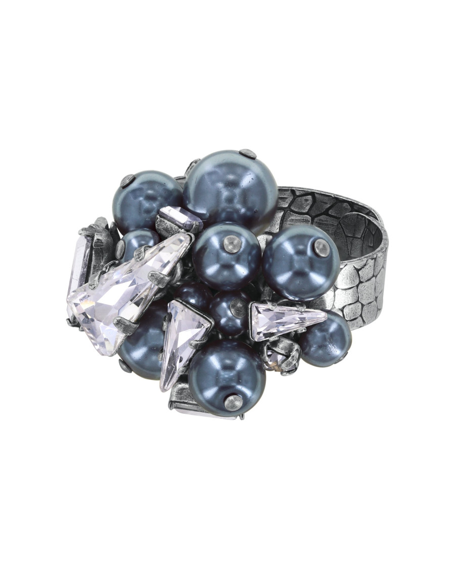 Кольцо Spikes and Pearls