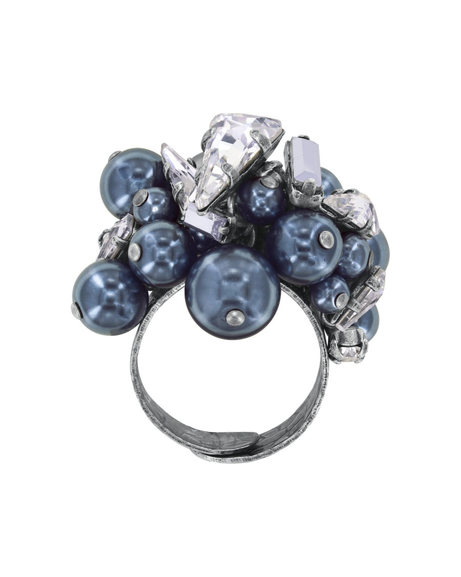 Кольцо Spikes and Pearls