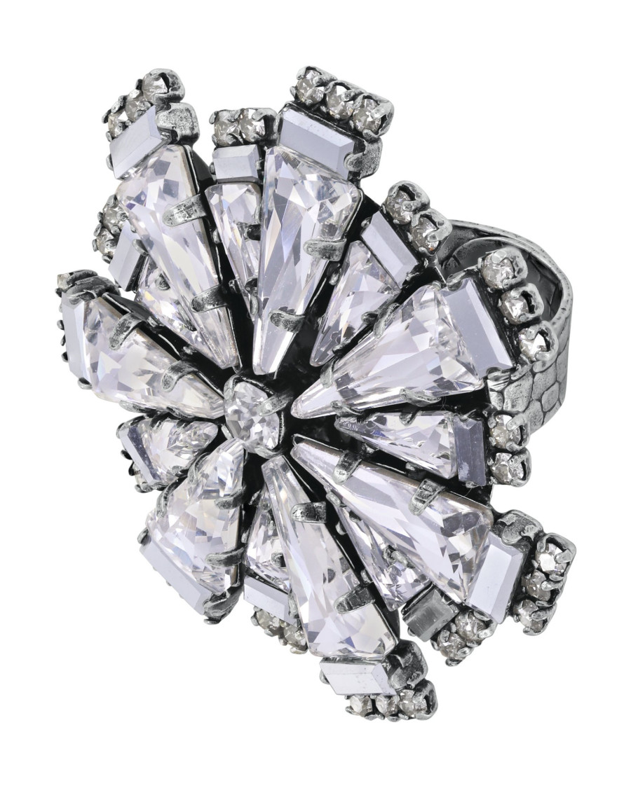 Кольцо Spikes and Pearls