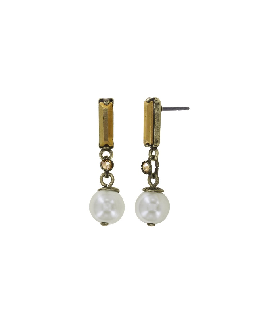 Серьги Spikes and Pearls