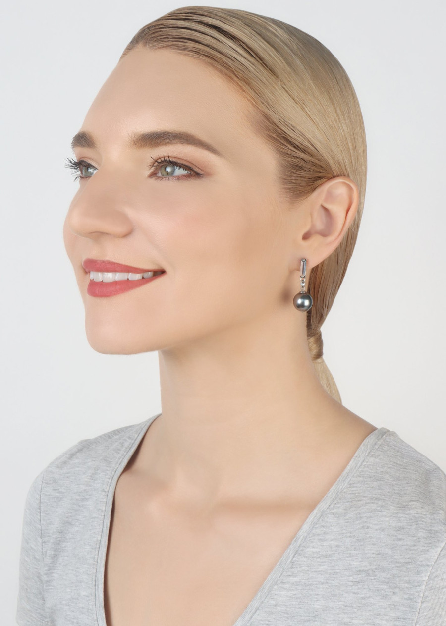 Серьги Spikes and Pearls