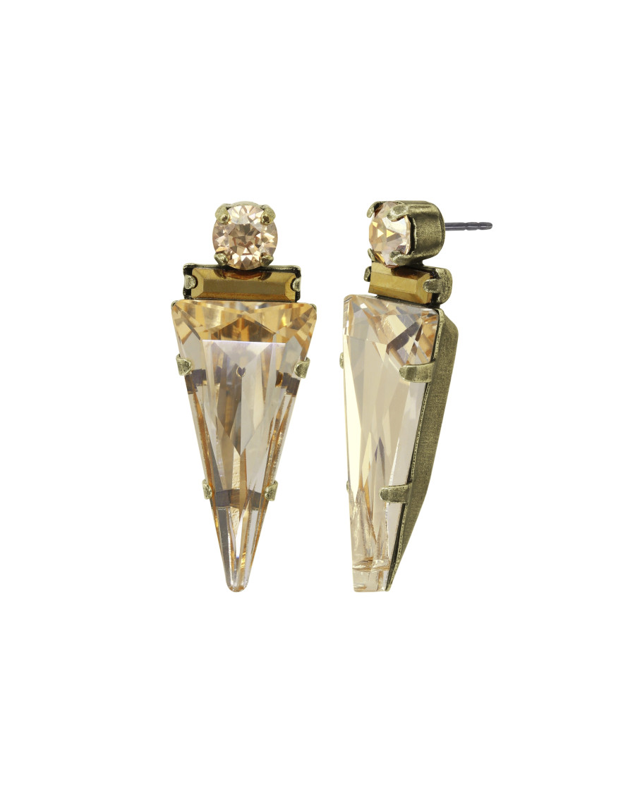 Серьги Spikes and Pearls