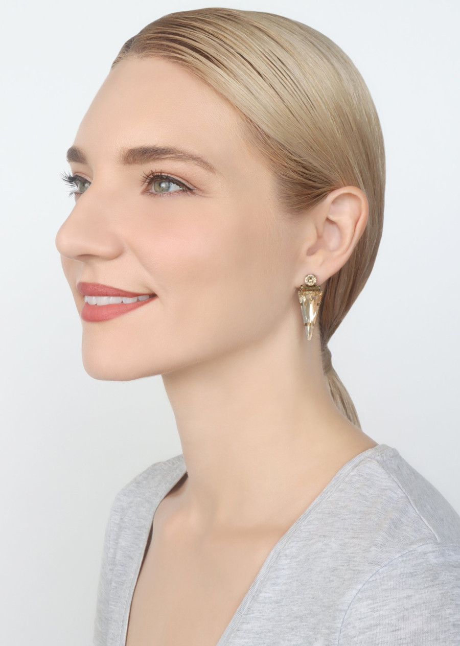 Серьги Spikes and Pearls