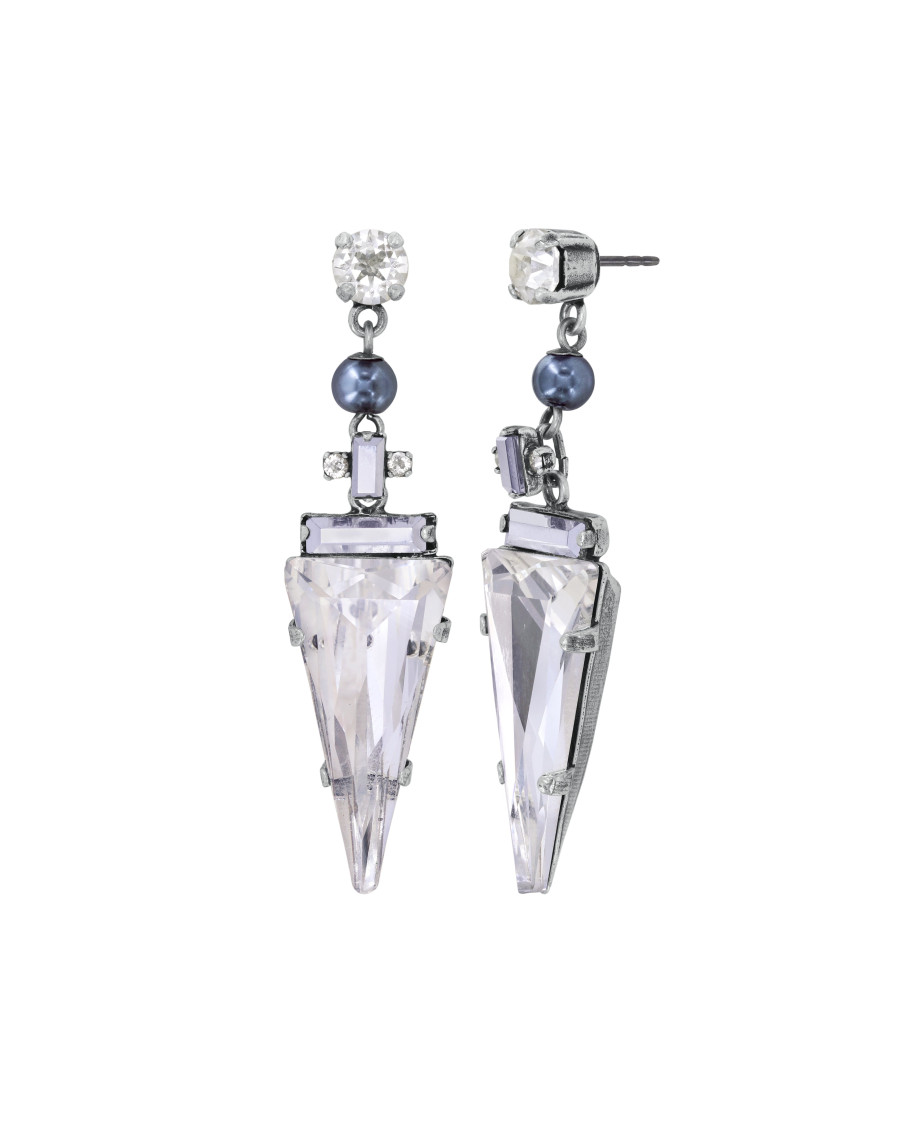 Серьги Spikes and Pearls