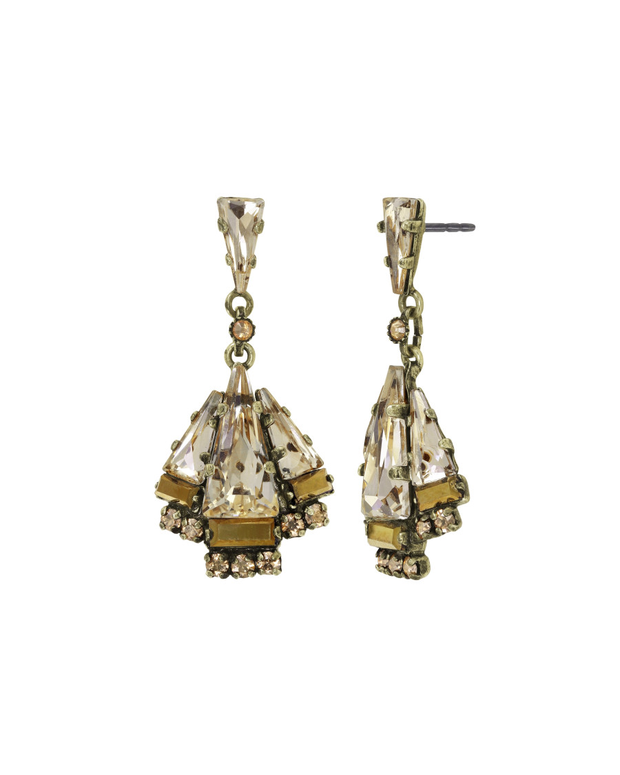 Серьги Spikes and Pearls