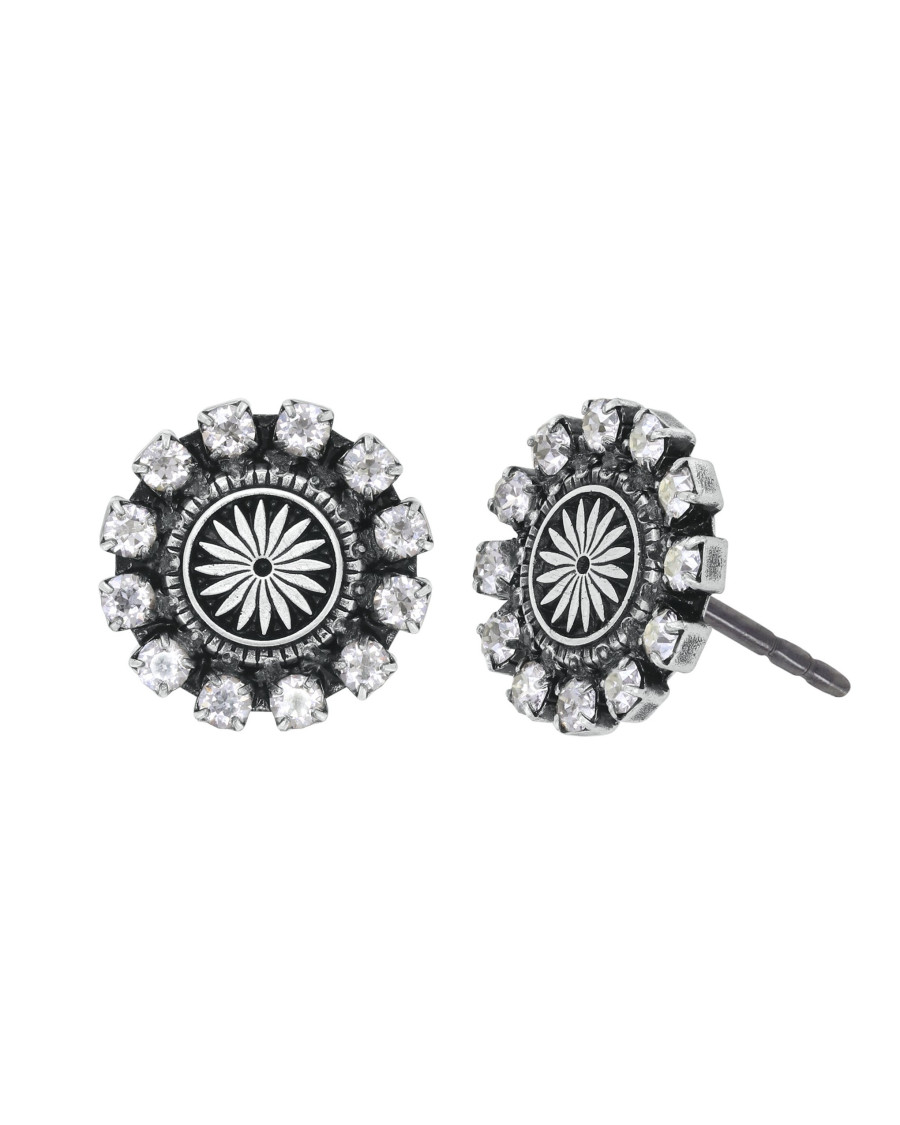 Серьги Medallion Glam