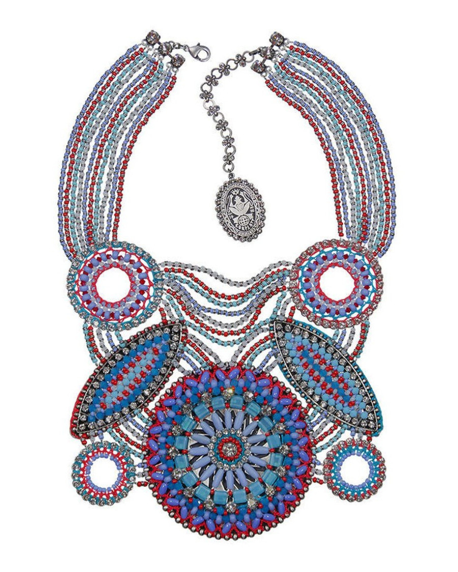 Колье Paisley African