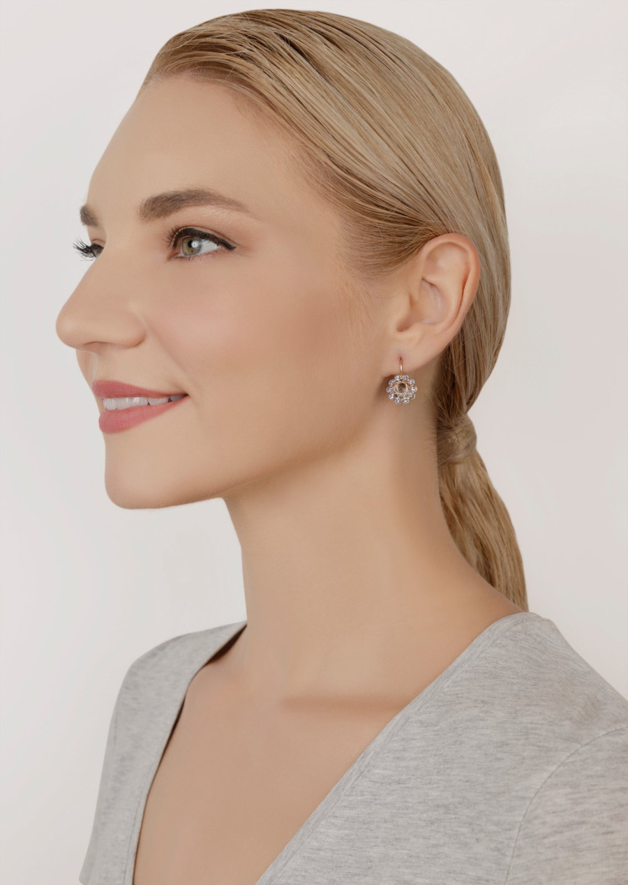 Серьги 70's Circle