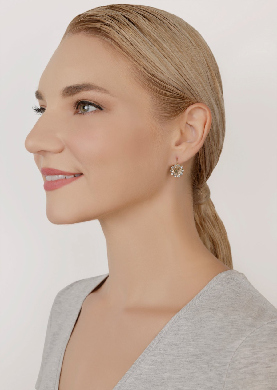 Серьги 70's Circle