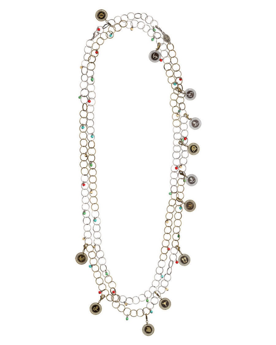 Колье Jumping Rings