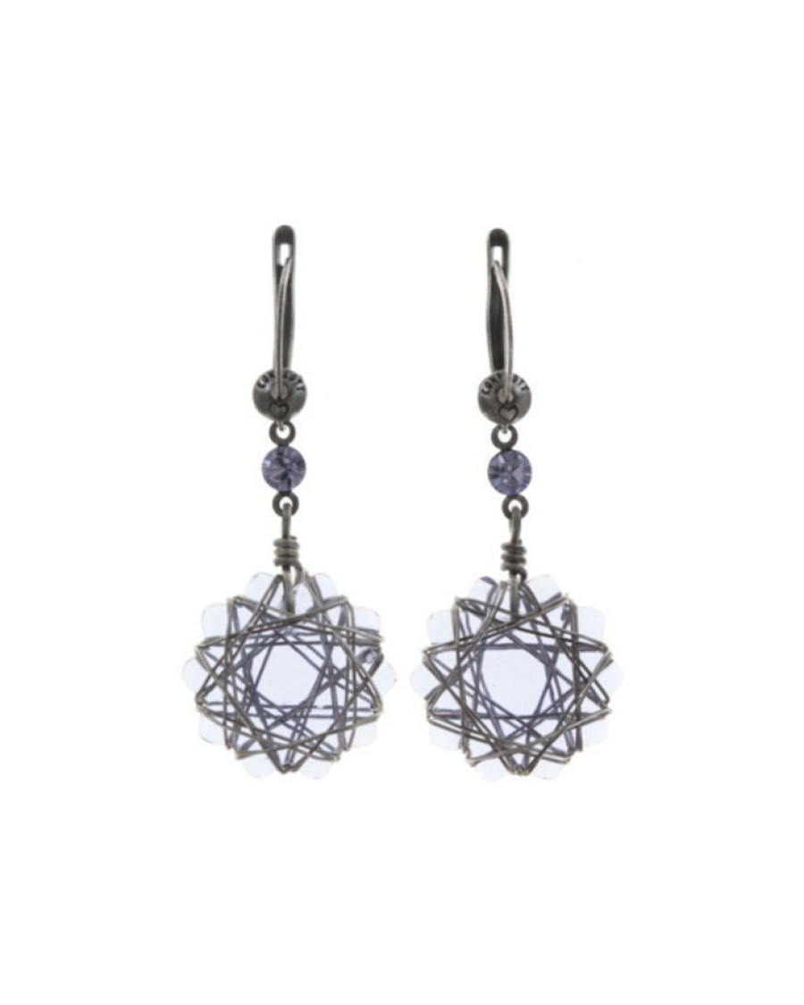 Серьги Bended Glass