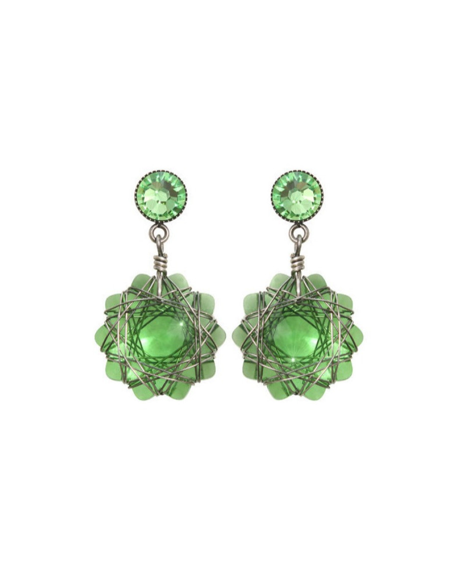 Серьги Bended Glass