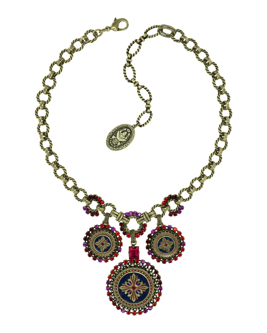 Колье Medallion Glam