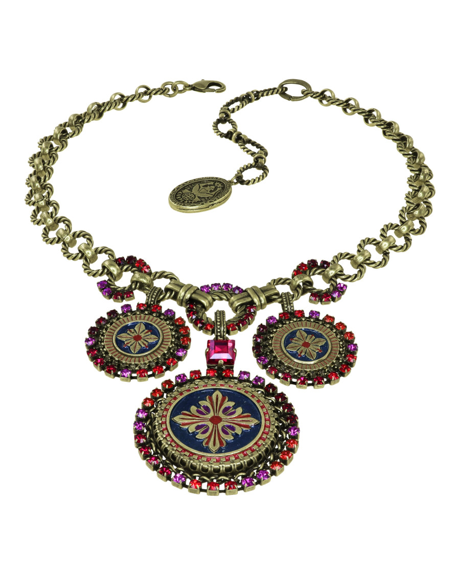 Колье Medallion Glam