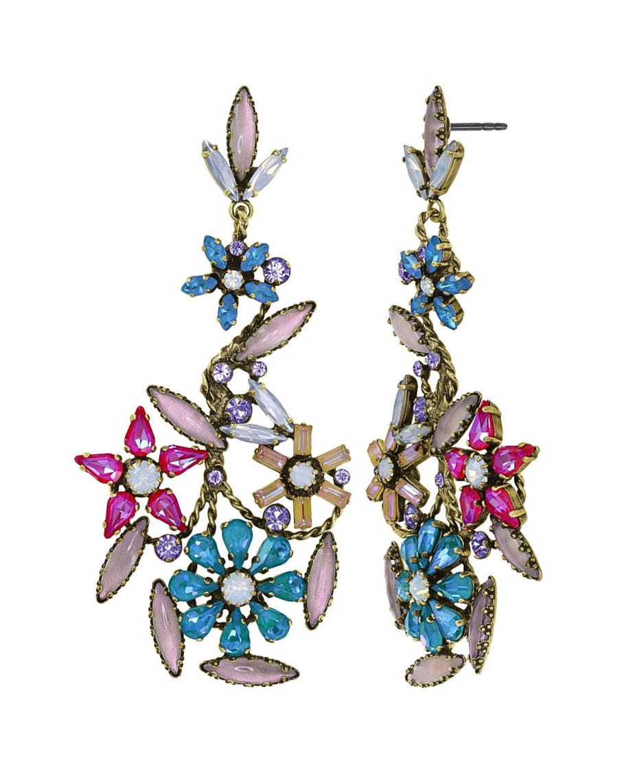 Серьги Twisted Blossom