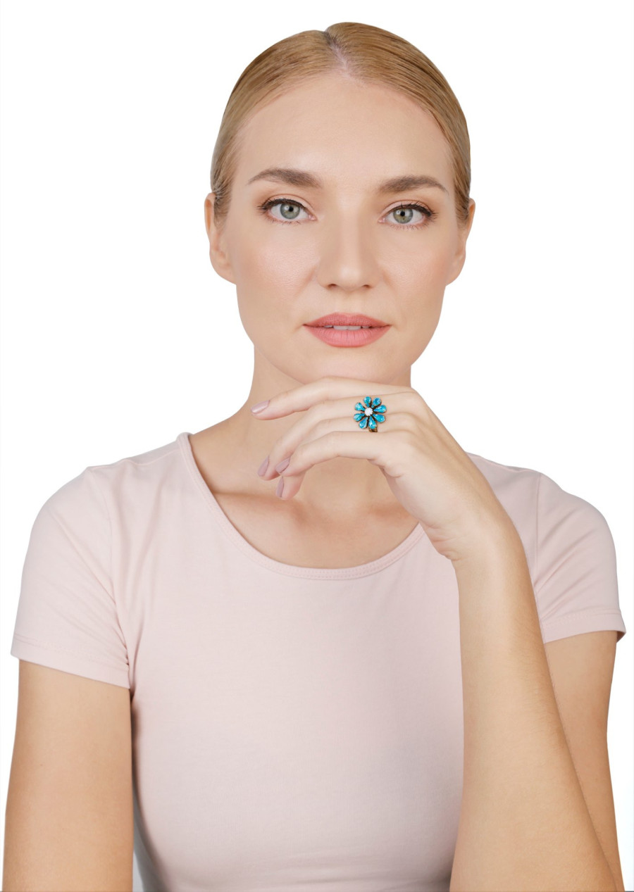 Кольцо Twisted Blossom