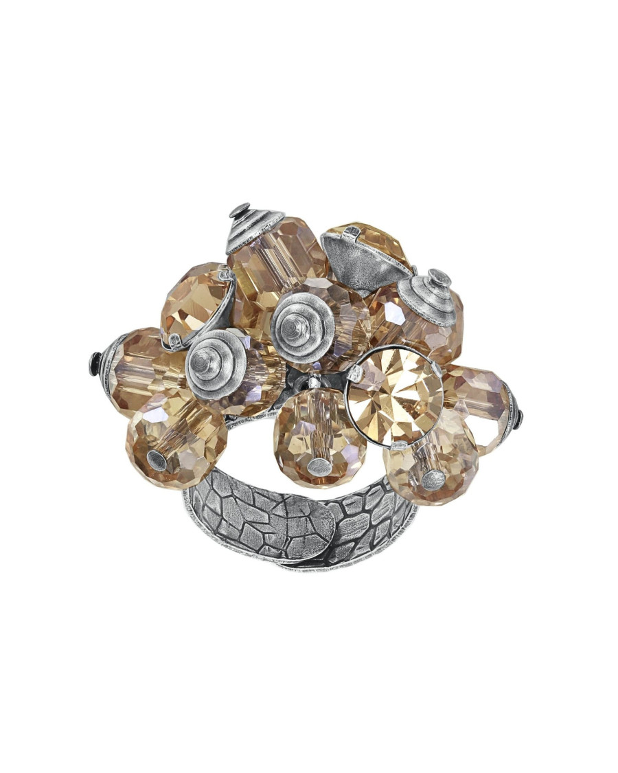 Кольцо Crystal Snake