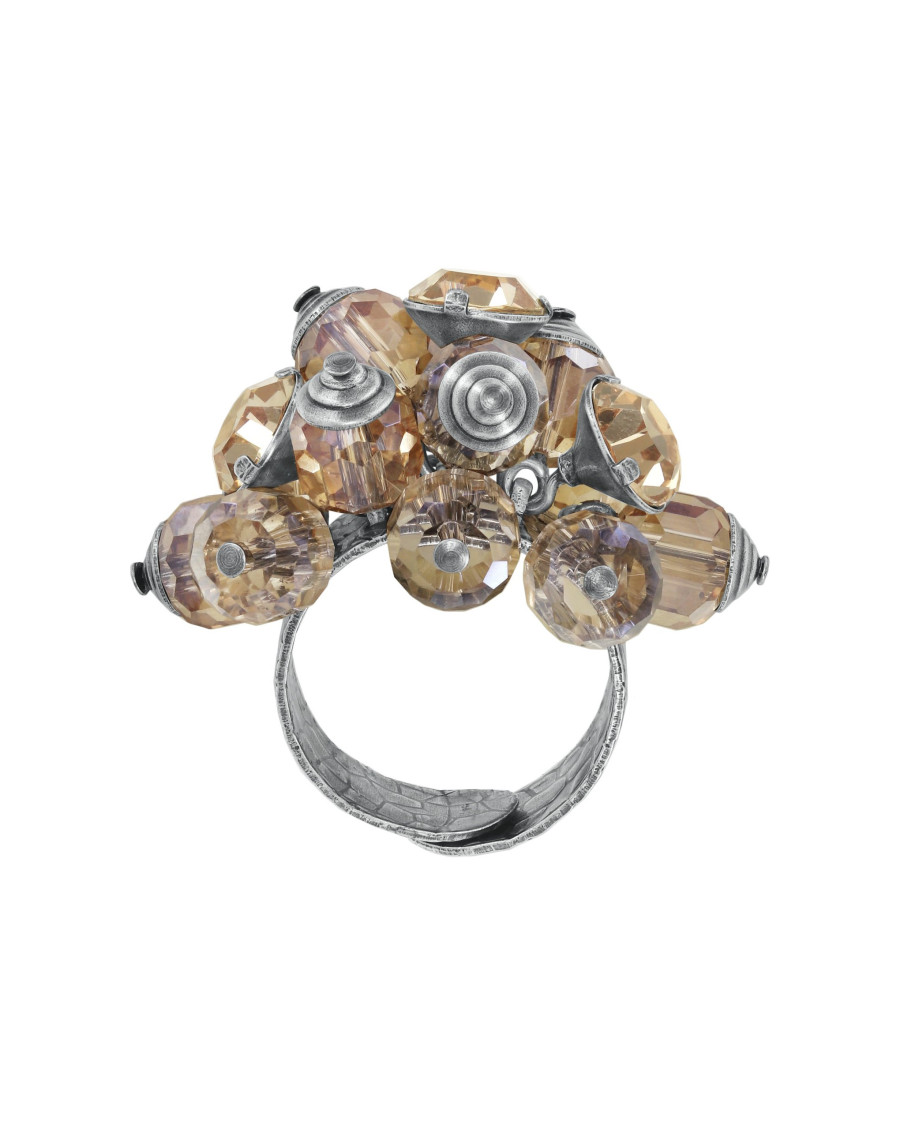 Кольцо Crystal Snake