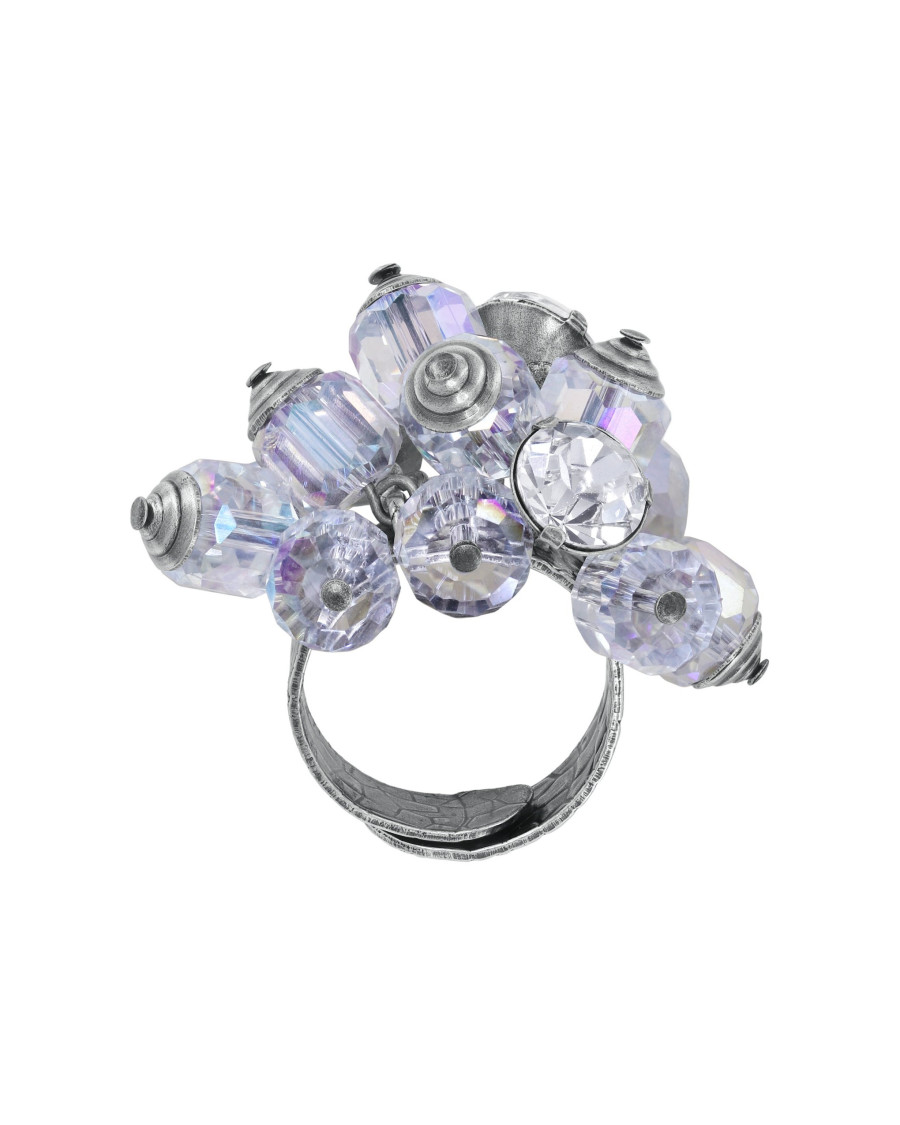 Кольцо Crystal Snake