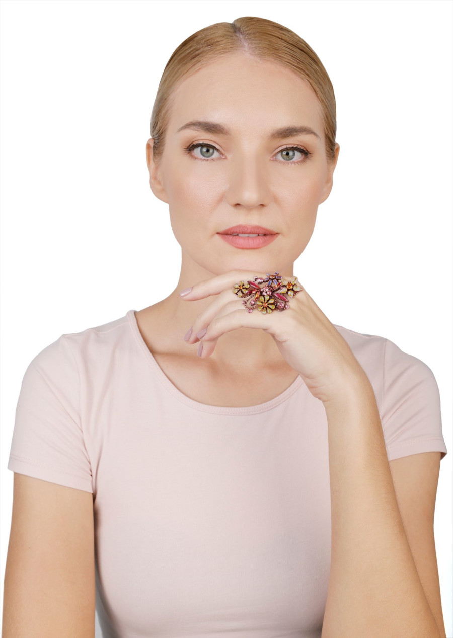 Кольцо Twisted Blossom