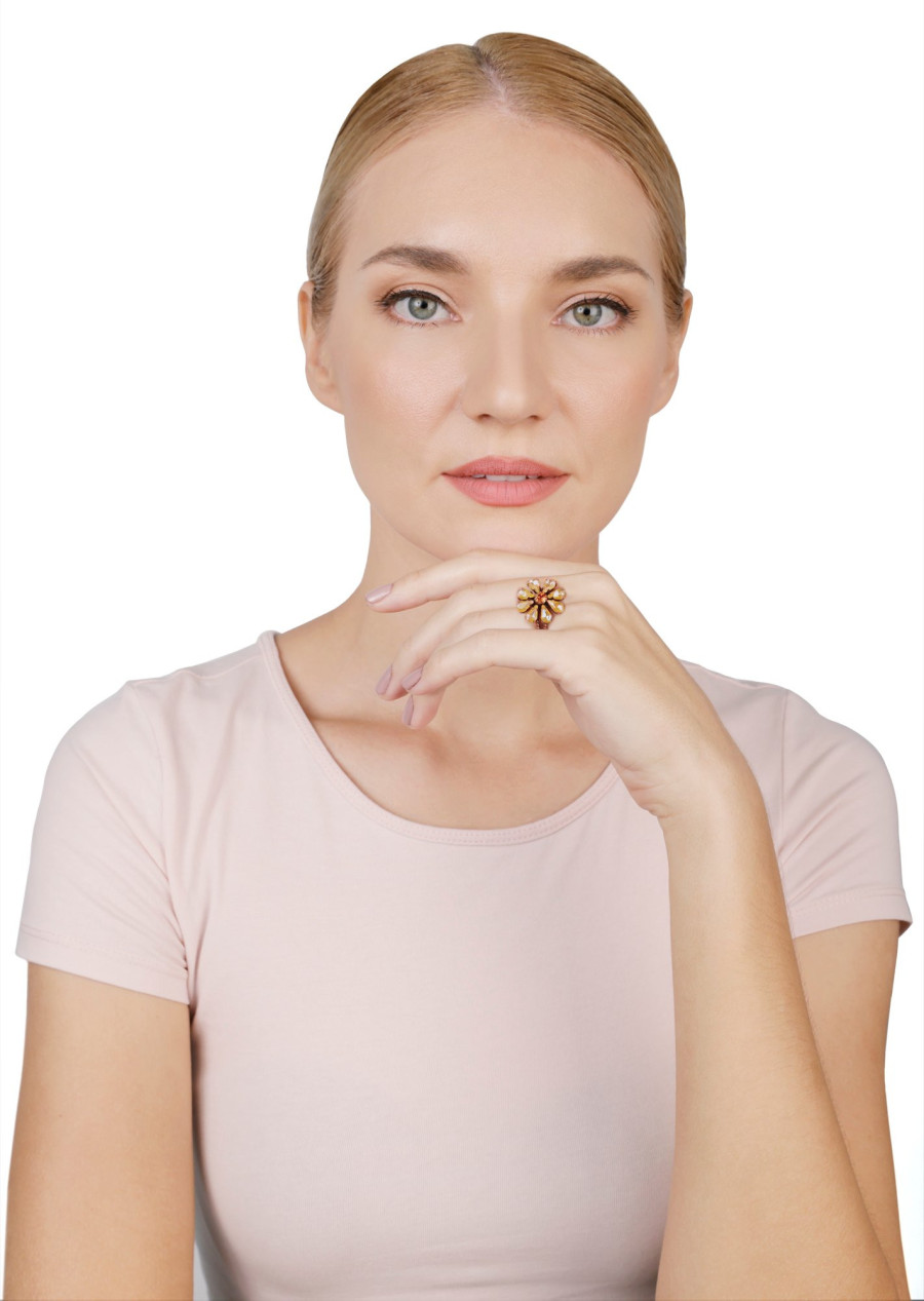 Кольцо Twisted Blossom