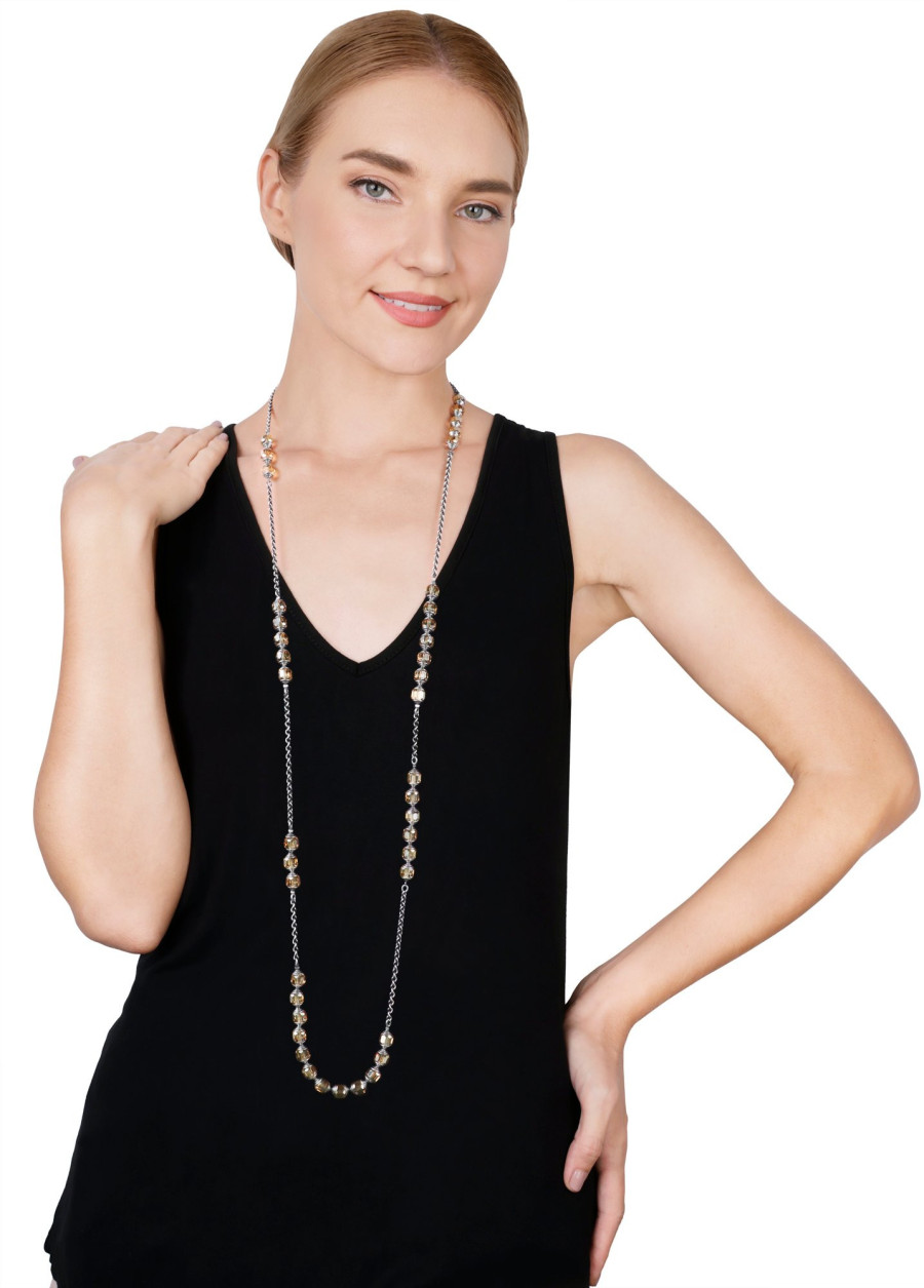 Колье Crystal Snake