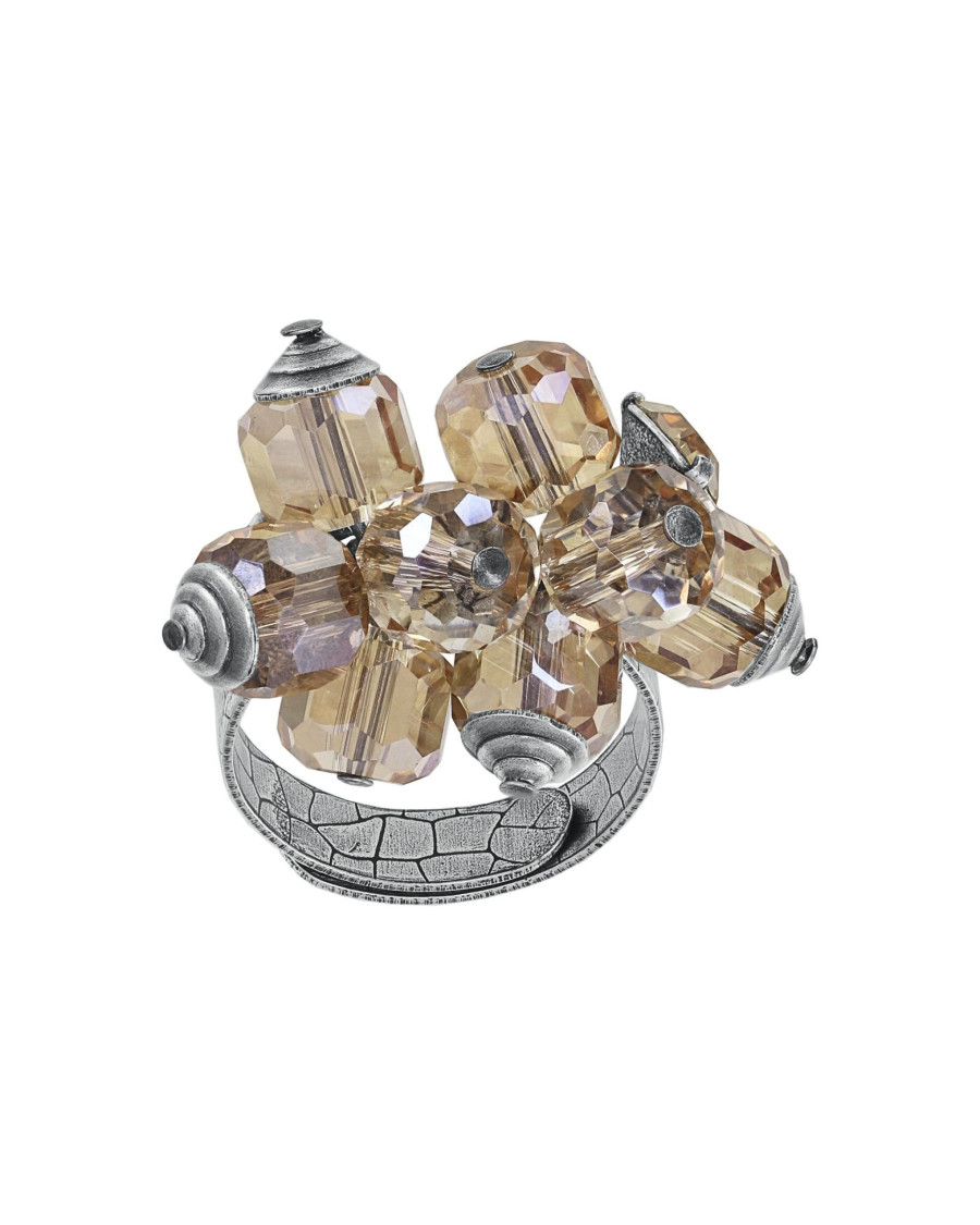 Кольцо Crystal Snake