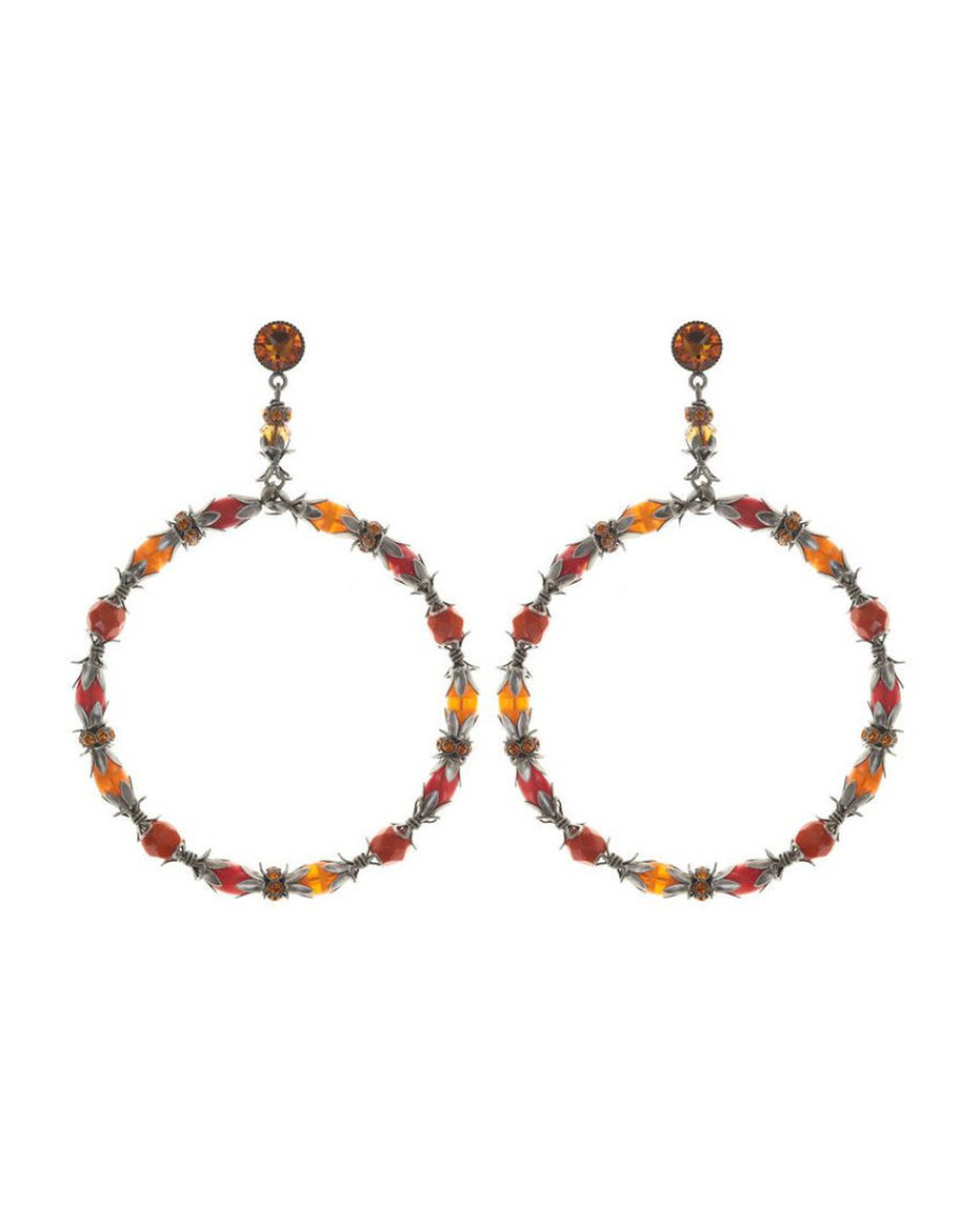 Серьги Pineapple