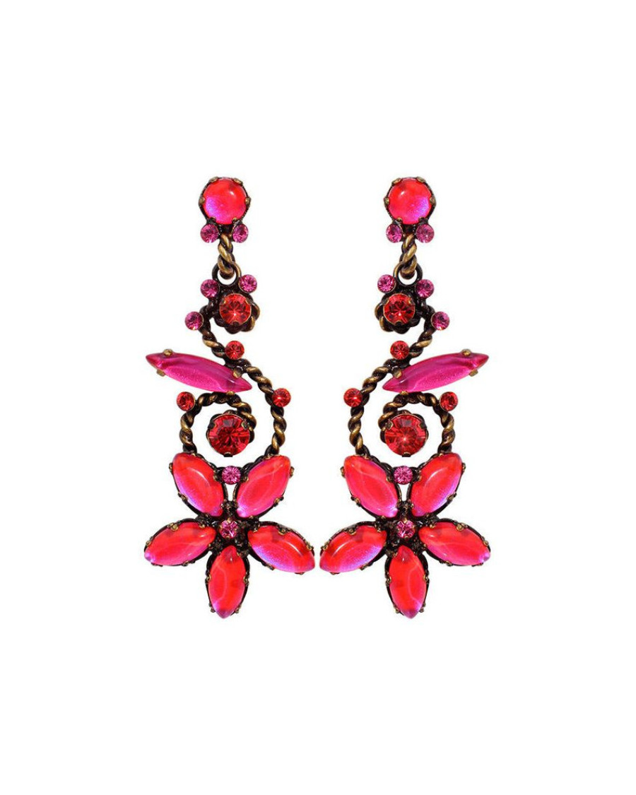 Серьги Twisted Flower