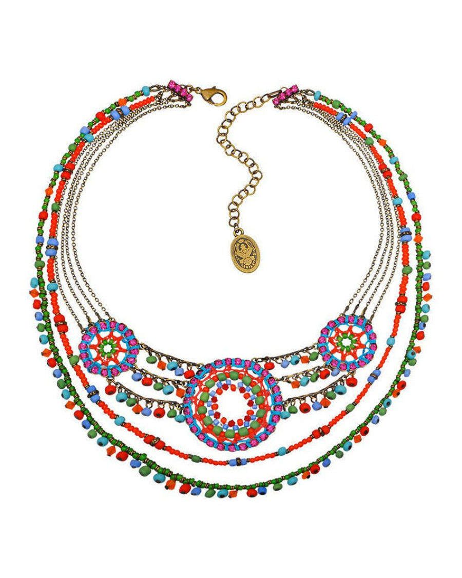 Колье Paisley African