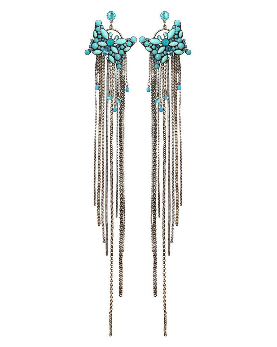 Серьги Spring Waterfalls