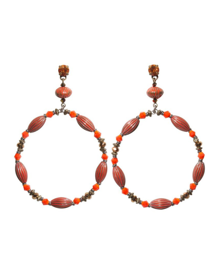 Серьги Indianafrica