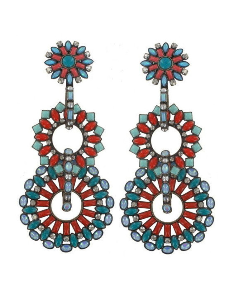 Серьги Ethnic Mosaic