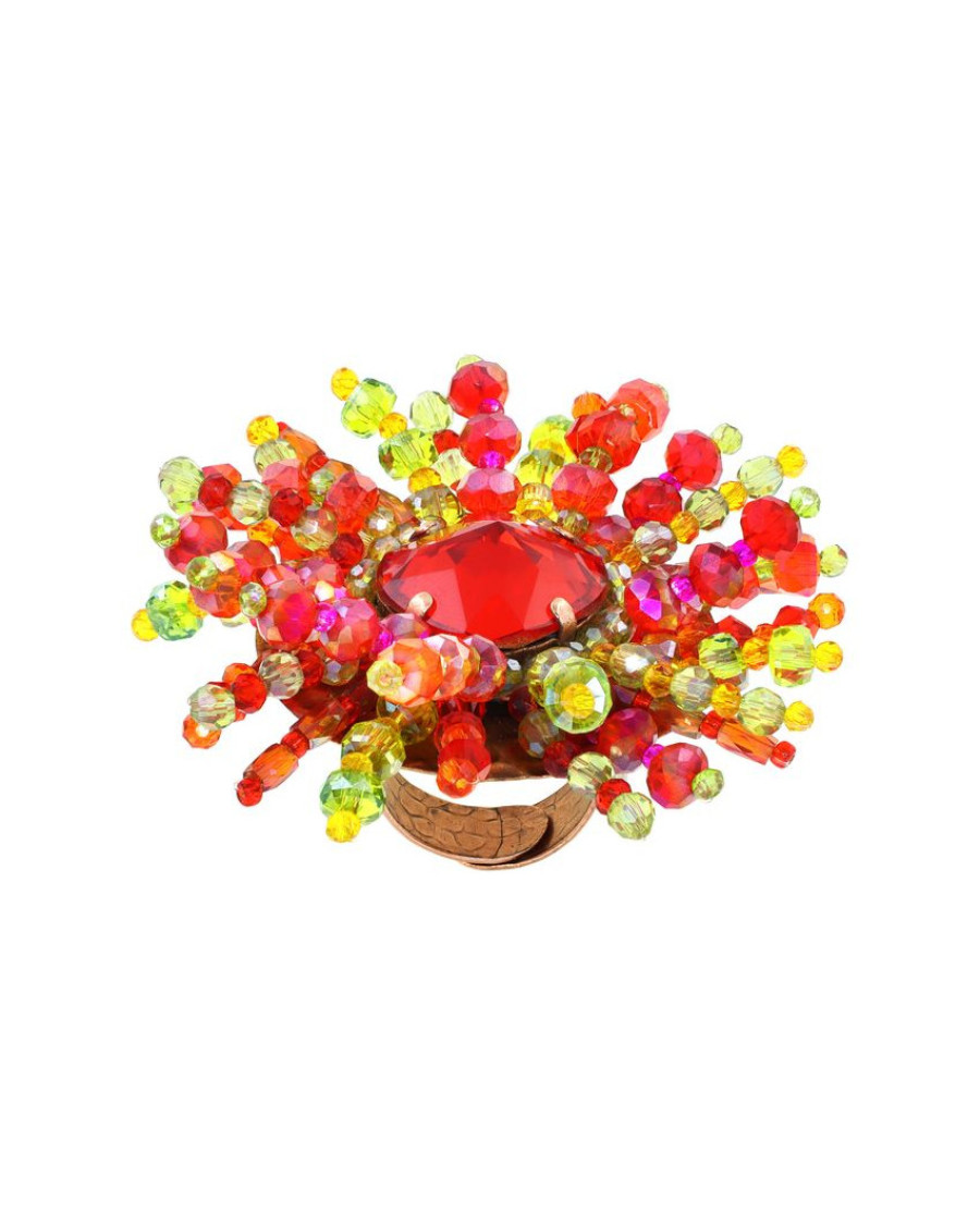 Кольцо Bead Snake Jelly