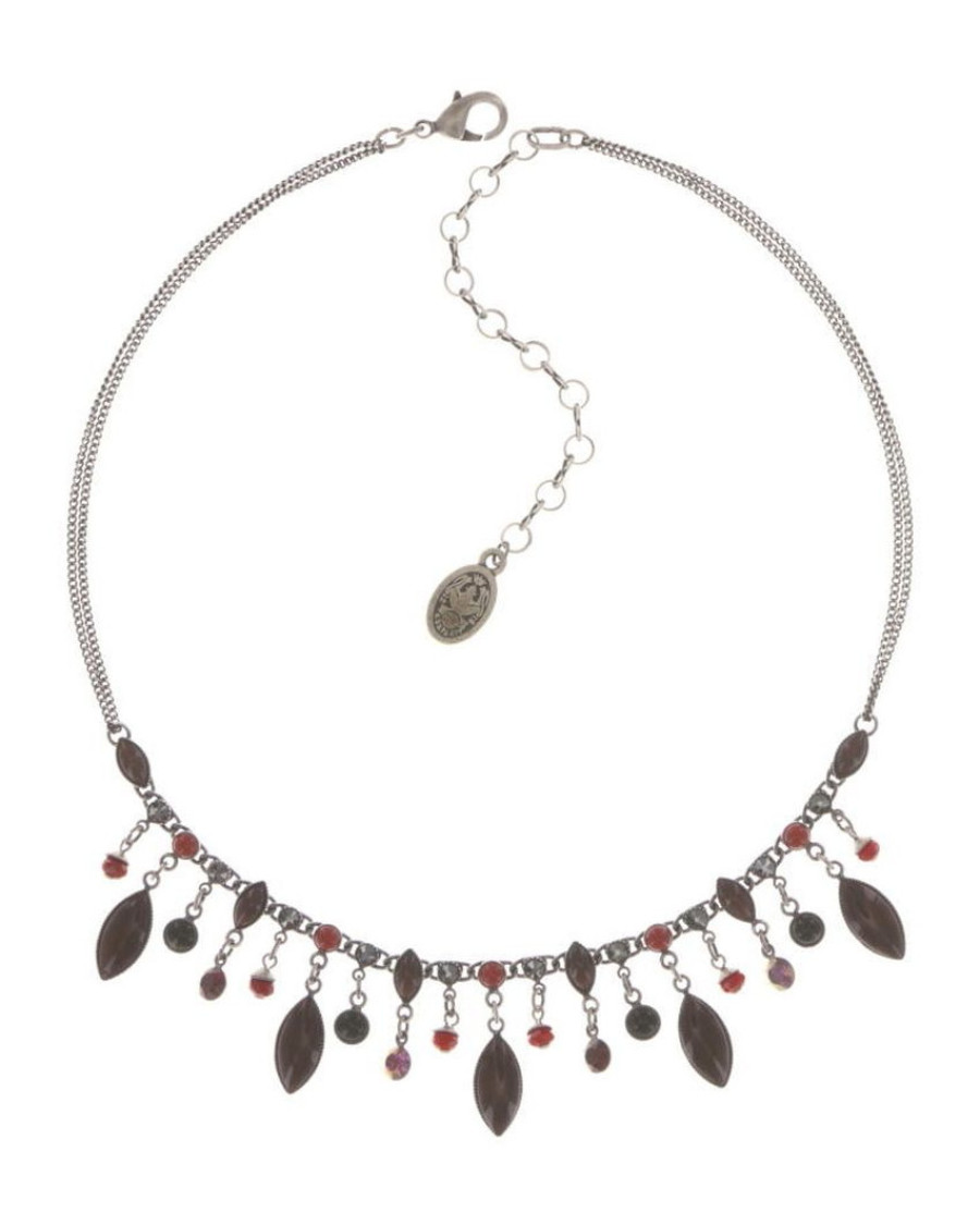 Колье Dangling Navette