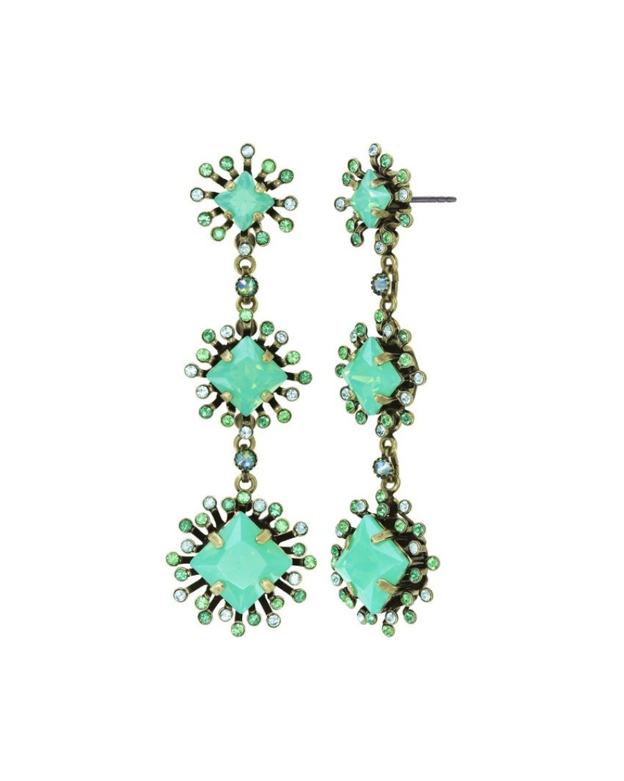 Серьги Petit Four Carre