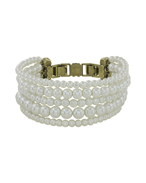 Браслет Spikes and Pearls