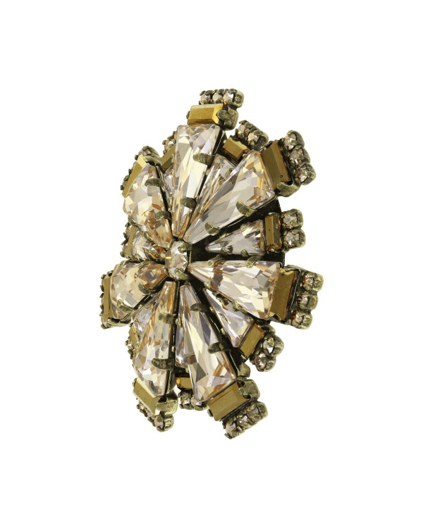 Брошь Spikes and Pearls