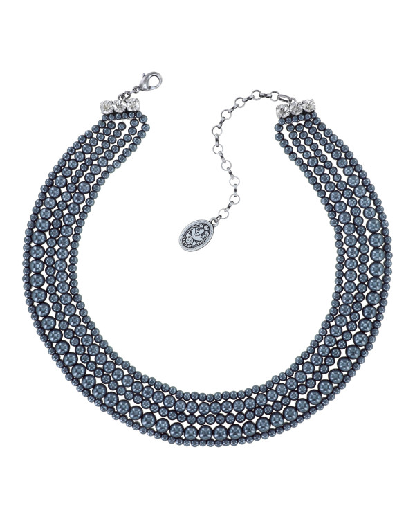 Колье Spikes and Pearls