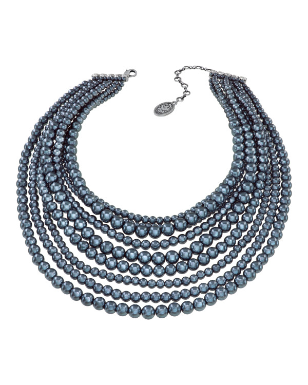 Колье Spikes and Pearls