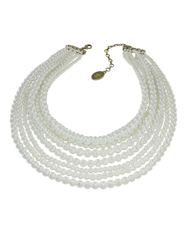 Колье Spikes and Pearls