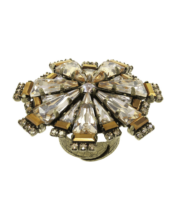 Кольцо Spikes and Pearls